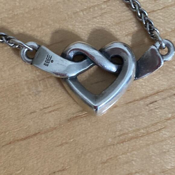 JAMES AVERY, 925 HEART KNOT NECKLACE WITH PENDANT - Picture 2 of 6